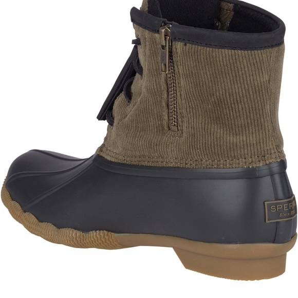 Sperry Women's Saltwater Tassel Corduroy Booties - Picture 6 of 13